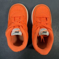 Nike Air Force 1 Low 07 LV8 “Just Do It” 2018 TD Size 7C Kids AV6141-800 Orange