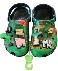 Crocs Minecraft Classic Clogs Kids size c 11 Brand new