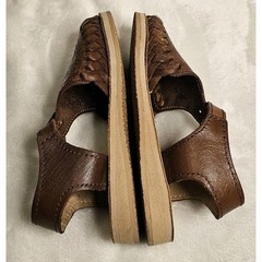 Mhandala Kids Huaraches Leather Sandals Kids Size US 11C / Mexico 17 Gently Used
