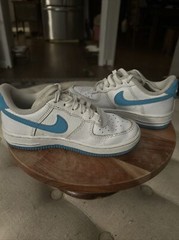 Nike Air Force 1 Hare Space Jam Bugs Lola Bunny AF1s Little Kids Size 11C White
