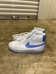 Nike Blazer ’77 Blue/White High Top Shoe Size 6.5Y GS size