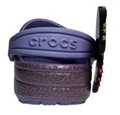 RARE CROCS KIDS Classic IAM Butterfly Clog Mystic Purple Toddlers Sz C 10