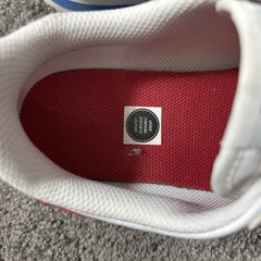 Nike Cortez Basic SL Kids Sz 2Y Red White Blue Forrest Gump Atheltic Shoes Used