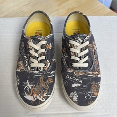 SEAVEES Legend Beachcomber Herringbone Twill Sneaker Casual Hawaii Big Kids 3