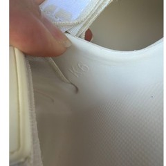 UGG Sport Yeah Kids White Foam Slingback Slide Sandals K6 1129050K