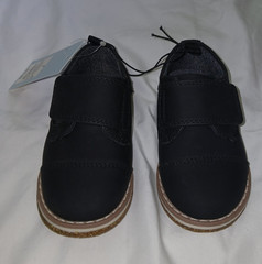Cat & Jack Adonis Unisex Kids Black Casual Sneakers Size 6 Hook & Loop