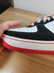 NIKE AIR FORCE 1 ‚VALENTINES‘ 2011 314219-112 US 5.5Y Good Shape