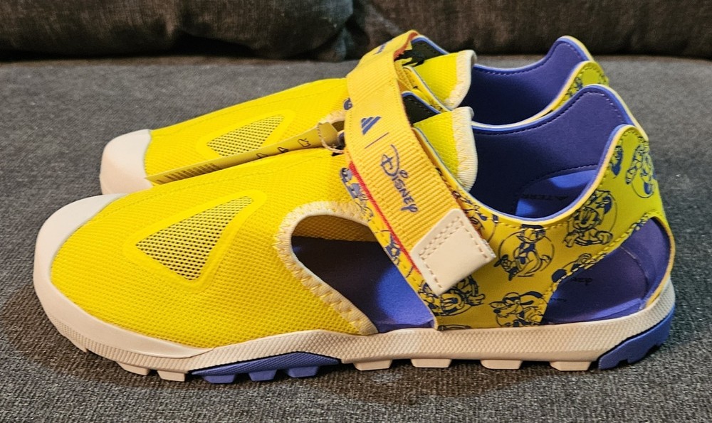 Adidas Terrex Captain Toey Disney Sandals Kids Size 5 Yellow IH2908 NWT
