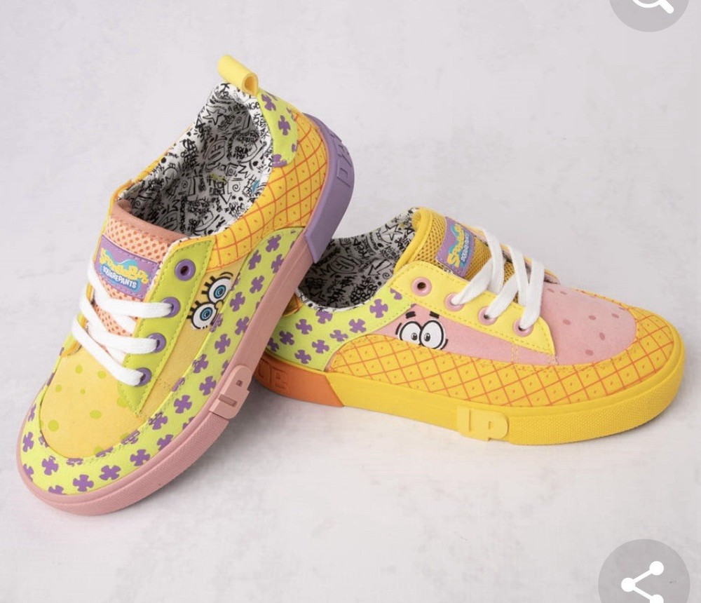 Journey’s Store SpongeBob SquarePants & Patrick Color block Sneakers Ground Up