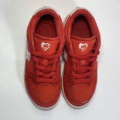 New Nike Dunk Low Valentine’s Day Red Pink FZ3549-612 Size 2Y Youth Shoes