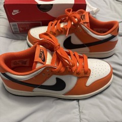 Little Kid’s Nike Dunk Low Phantom/Black-Safety Orange Size 3Y (DH9756 003)