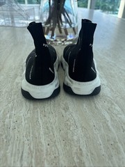 Balenciaga Kids Black Speed Sock Sneakers Size 9-9.5 Eur 25-26