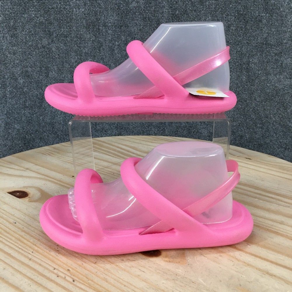 Art Class Sandals Youth 1 Slingback Pink Slip On Comfort Casual Low Top Flat NEW