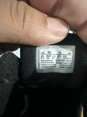 Kid’s 9c Jordan True Flight Black/Barely Volt-Hyper Royal (343796 074)(Sub box)