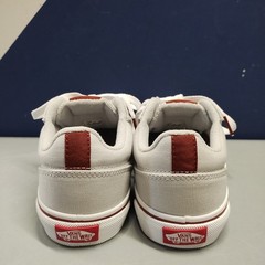 Vans Seldan Platform Sneakers Youth 4 Gray White Athletic Comfort Lace Up 721356