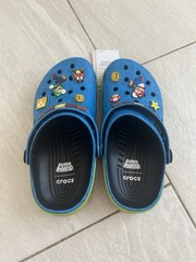 Super Mario Kid Crocs Size j6