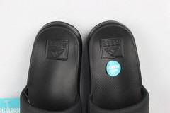Reef Kids One Slide Sandals Lightweight Water Ready Black White CJ2145
