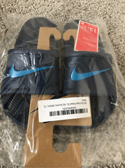 Nike Youth Kawa Slides GS/PS Size 13C