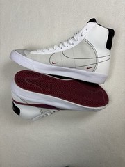 Nike Blazer Mid 77 SE GS White Rush Maroon DH8640-101 Boy Size 5.5Y