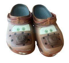 Crocs Tow Mater Junior Size 3 Disney Pixar Cars Classic Clog