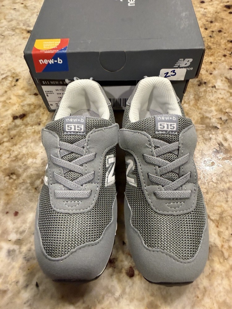 We Balance 515 New-B Hook And Loop Toddler Size 8C NEW NEVER EVEN BEEN TRIED ON