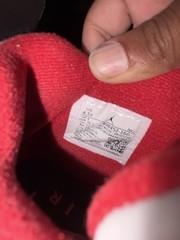 Jordan Air Jordan 4 Retro White Red Black Kids Sneaker 4.5Y NO BOX