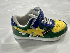 Bapesta Low Kids ‚Green Shark Face‘ size 15 kids us
