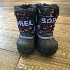 Sorel Snow Commander Waterproof Insulated Winter Snow Boots Toddler Size 5