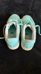 Nike Air Force 1 Low Aqua Croc Texture Youth 5Y Women’s 6.5 EU 37.5 Shoes