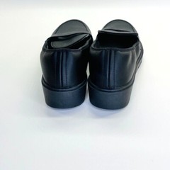Childrenchic School Treated Leather Loafers Size 37 in Black Classic