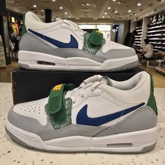 Size 5.5Y – Jordan Legacy 312 Low White Pine Industrial Blue (GS) CD9054-140