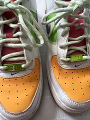 Nike Air Force 1 LV8 GS Size 7 Medium Fruit Colors Sneakers FD1035-100 Youth