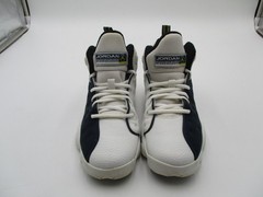 Jordan Jumpman Team 1 Shoes Youth 6Y White Navy Basketball Sneakers 820273-417