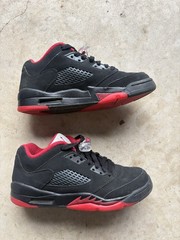 Jordan Air Jordan 5 Retro Low (GS) Black/Gym Red 6Y 314338-001