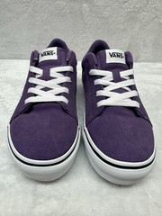 VANS Seldan Platform Grape Jam Suede Canvas Kids Youth Size 3 New