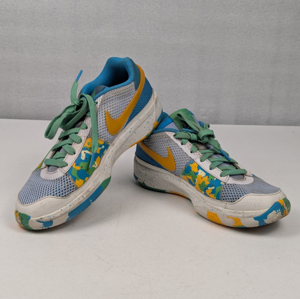 Nike Ja 1 ‚Water Battle‘ Blue Sneaker, Size 6Y