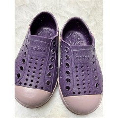 Native Jefferson Block Water Shoes Slip On C6 Purple Pink Child Toddler Beach