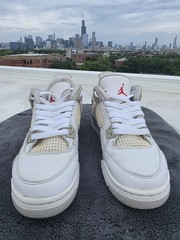 Jordan Air Jordan 4 Tech White 5y Or Woman’s 6.5