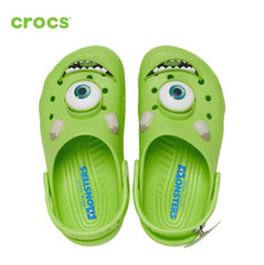 NEW CROCS KIDS Monsters, Inc. Mike Classic Clog 210876 GREEN Multi