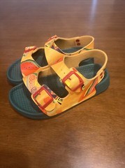 Birkenstock Birkis Kids Papillon Yellow Sandals Buckle Little Kid 33/ US 2 New