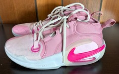 Nike Air Zoom Crossover 2 Elemental Pink Youth Girls Sz 5.5Y Basketball EUC