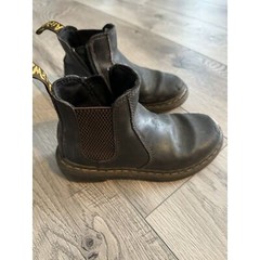Doc Martens Chelsea Boot With Zipper Size US 12 Youth 2976J