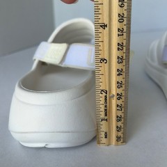 UGG Sport Yeah Kids White Foam Slingback Slide Sandals K6 1129050K