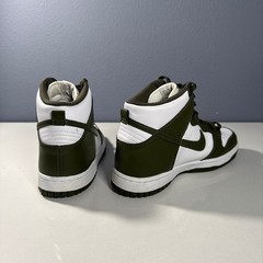 Nike Dunk High Cargo Khaki White Kids Sneakers 7Y DB2179-105 Olive Green Shoes