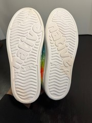 Native Jefferson Print Shoes Rainbow Multi Tie Dye Big Kids US J1/EU 32.5