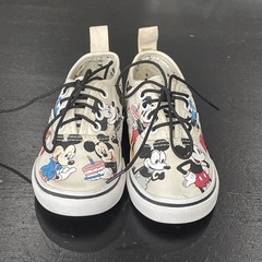 Disney x Vans Authentic Toddler Size 7 ‚Mickey’s Birthday‘ Sneaker Shoes White