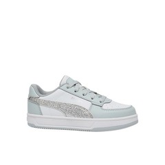 PUMA Caven 2.0 Glitz Lace Up Toddler Girls Blue, White Sneakers Casual Shoes 40
