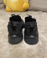 PUMA Anzarun Lite Unisex Kids Athletic Sneakers Black/Gray US 6.5 EU 37