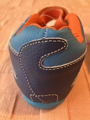 Zooligans Sparky the Puppy Blue Orange Shoes Dog Fan Sz 1 Youth NWT