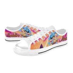 Jasmine aladdin Custom High Top Canvas Sneaker Shoes For Kids